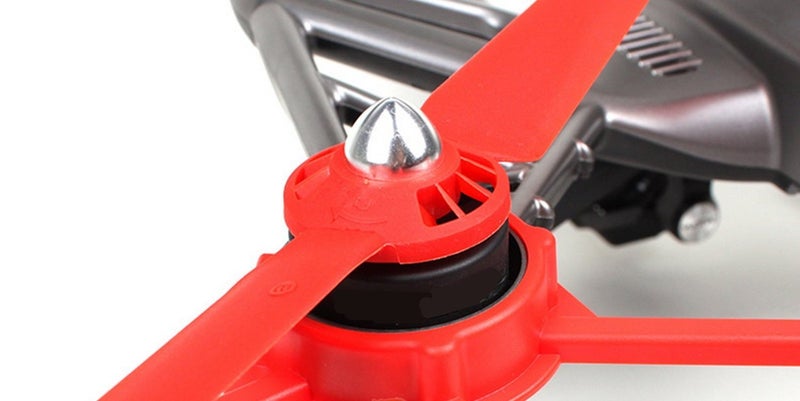 Hooshion 13-inch 4K CW CCW ABS Self-Locking Quick Release Prop for Yuneec Q500 4 Pairs (Red) - Image 4